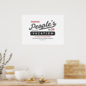 名誉の人々のバケーションポスター ポスター (キッチン)