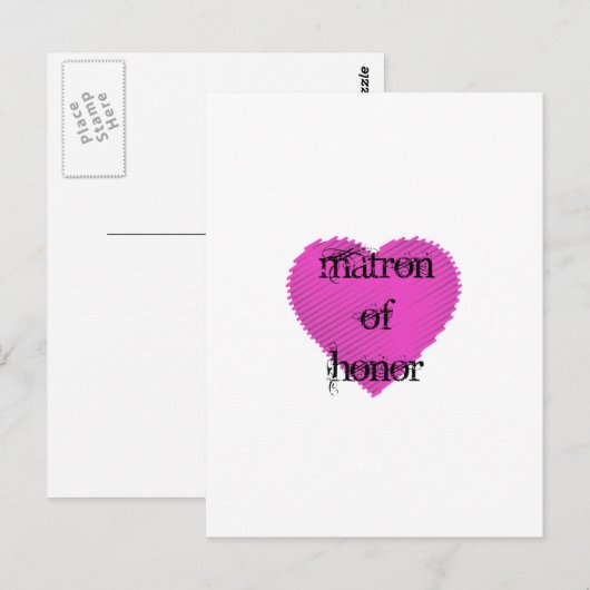 名誉の問題 ポストカード (正面/裏面)