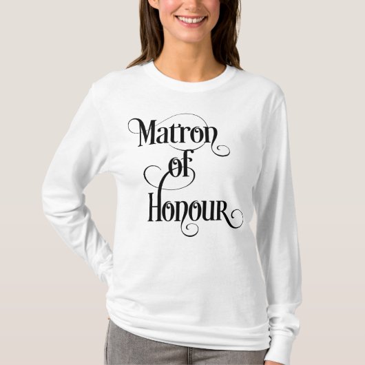 名誉の女主人 Tシャツ (正面)