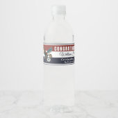 名誉の廷水ボトルラベル ペットボトルラベル (正面)