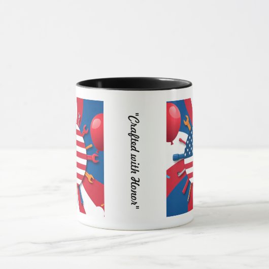 「名誉の手」 マグカップ (中央)