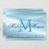 名誉の提案の素晴らしいマトロン 招待状 (正面/裏面)