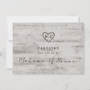 名誉の提案カードの彫り込みSweethearts Matron