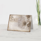 名誉の要求の婦人 招待状 (正面)