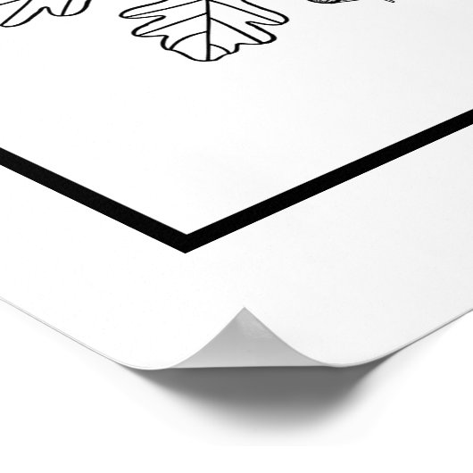 名誉の記号 ポスター (角)