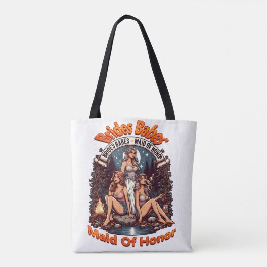 名誉の証 プライドを祝う 花嫁の仲間たち トートバッグ (裏面)