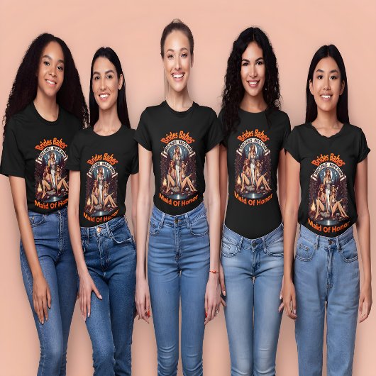 名誉の証 プライドを祝う 花嫁の仲間たち Tシャツ