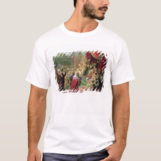 名誉の軍隊の十字の最初配分 Tシャツ (正面)