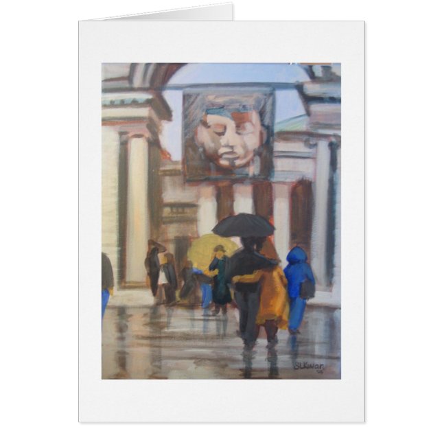 名誉の軍隊の雨 (正面)