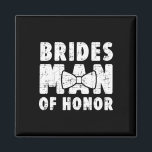 名誉のT結婚独身貴族 マグネット<br><div class="desc">花嫁の男結婚のT独身バチェロレッテ</div>