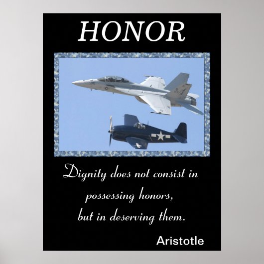 名誉は軍隊の精神を通じて燃えはっきりした上がる ポスター (正面)