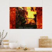 名誉をもって…勇気を持って! ポスター (キッチン)