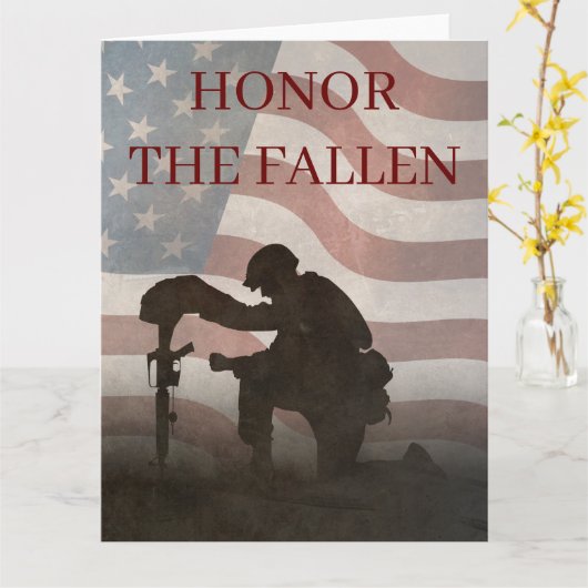 名誉を与え落ちたる カード (黄色い花)