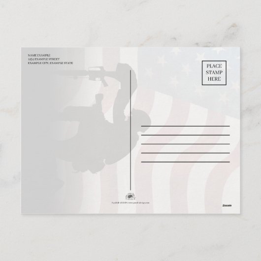 名誉を与え落ちたる シーズンポストカード (裏面)