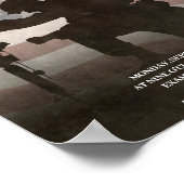 名誉を与え落ちたる ポスター (角)