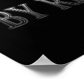 名誉を与え落ちたる ポスター (角)