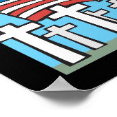 名誉を与え落ちたる ポスター (角)