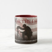 名誉を与え落ちたる マグカップ (中央)