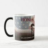 名誉を与え落ちたる モーフィングマグカップ (左)