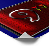 名誉を与落ちたえる ポスター (角)