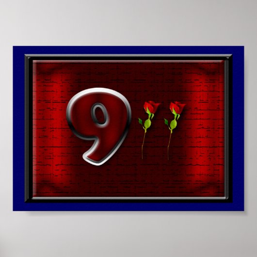 名誉を与落ちたえる ポスター (正面)