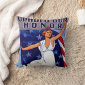 名誉を守る クッション (ブランケット)