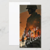 名誉を守落ちたる – 彼らの犠牲を忘れない (正面/裏面)