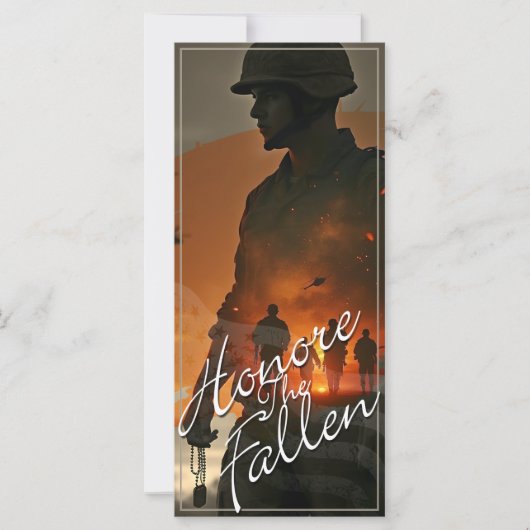 名誉を守落ちたる – 彼らの犠牲を忘れない (正面)