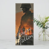 名誉を守落ちたる – 彼らの犠牲を忘れない (スタンド正面)