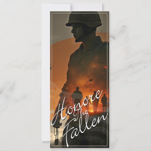 名誉を守落ちたる – 彼らの犠牲を忘れない (正面)