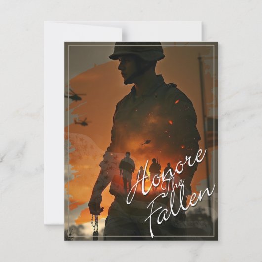 名誉を守落ちたる – 彼らの犠牲を忘れない (正面)