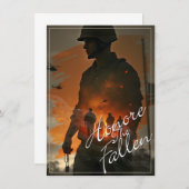 名誉を守落ちたる – 彼らの犠牲を忘れない (正面/裏面)