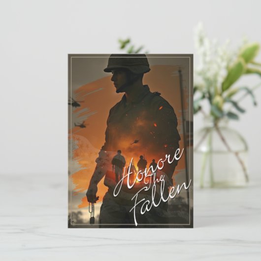 名誉を守落ちたる – 彼らの犠牲を忘れない (スタンド正面)