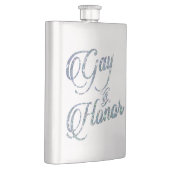 名誉ゲイバー |ブライダルパーティカスタム記念 フラスク (右)