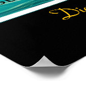 名誉ライドターコイズ猶予 ポスター (角)