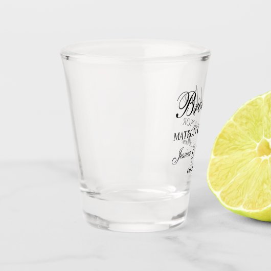 名誉台本のマトロンカスタマイズ ショットグラス (左)