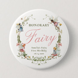 名誉妖精ファーストヴィンテージフローラ誕生日 缶バッジ