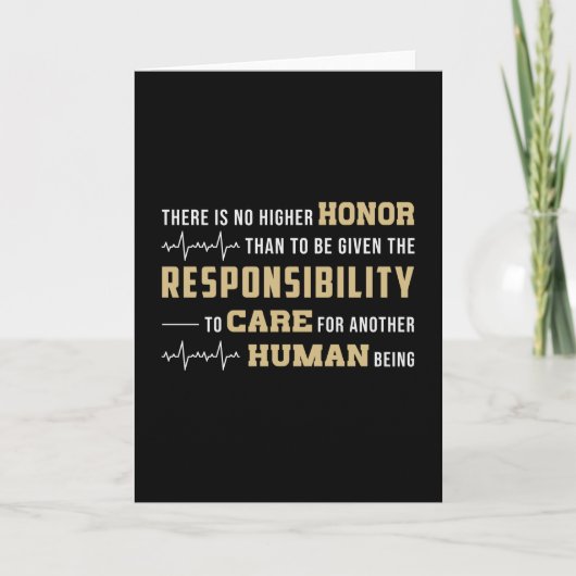 名誉救急医療隊員が救急救急EMS EMTに適合おもしろい カード (正面)