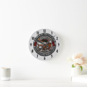 名誉消防士時計 ラウンド壁時計 (ホーム)