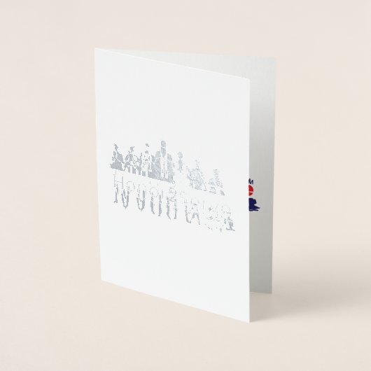 名誉2奉仕 箔カード (正面)