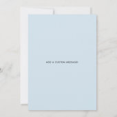 名誉|の原稿のスタイルのカスタムな結婚式の人 招待状 (裏面)