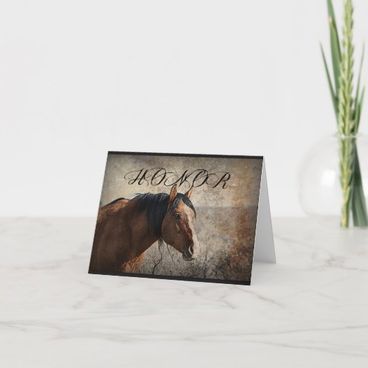 "名誉"のnotecards カード (正面)