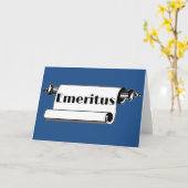 名誉 カード (黄色い花)