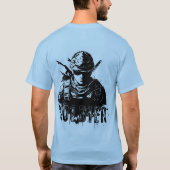 名誉。勇気。コミットメント，「自由を守る」, Tシャツ (裏面)