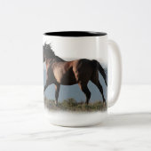 「名誉」飲料用マグ ツートーンマグカップ (正面右)