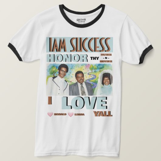 名誉 Tシャツ (デザイン正面)