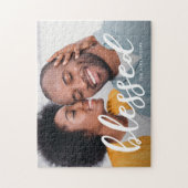 名賛美前付きのスクリプト ジグソーパズル (縦)