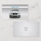 名車のスタイリッシュ名刺 名刺 (正面/裏面)
