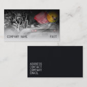 名車のスタイリッシュ名刺 名刺 (正面/裏面)