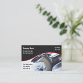 名車の刺デザイン 名刺 (スタンド正面)